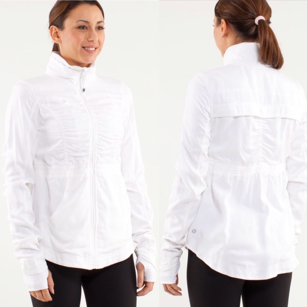 Lululemon Inner Peace Zip Up Active Jacket